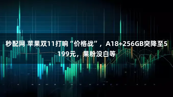 秒配网 苹果双11打响“价格战”，A18+256GB突降至5199元，果粉没白等